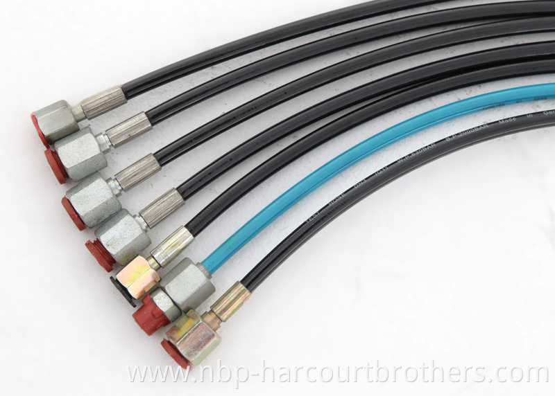 Hot sale durable high pressure SAE 100R8 flexible hydraulic rubber hose